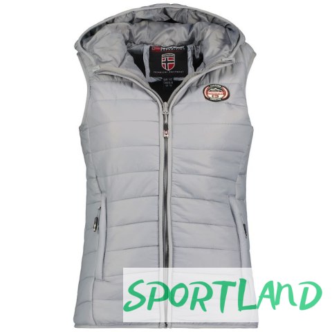 Kamizelka Geographical Norway Vatika Hood EO 233 Jr WW2008E/GNO-Light Grey 176 Kamizelka Geographical Norway Vatika Hood EO 233 Jr WW2008E/GNO-Light Grey 176