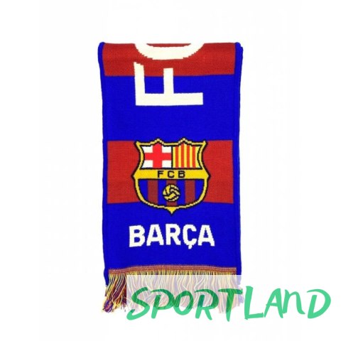 Szalik FC Barcelona Knitted Scarf N29 5004BUT29 wielokolorowy Szalik FC Barcelona Knitted Scarf N29 5004BUT29 wielokolorowy
