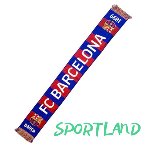 Szalik FC Barcelona Knitted Scarf N29 5004BUT29 wielokolorowy Szalik FC Barcelona Knitted Scarf N29 5004BUT29 wielokolorowy