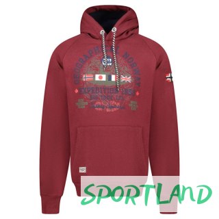 Bluza Geographical Norway DB 100 M WZ3006H/GN-Burgundy XL