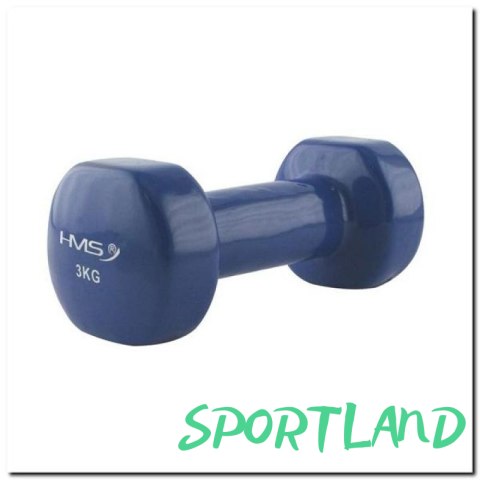 Ciężarek winylowy 3kg HMS 17023 17-47-005 N/A Ciężarek winylowy 3kg HMS 17023 17-47-005 N/A