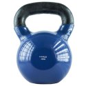 Kettlebell żeliwny pokryty winylem HMS KNV32 BLUE N/A
