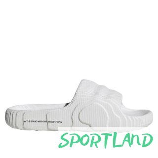 Klapki damskie/męskie adidas Adilette 22 Crystal White z wygodną profilowaną podeszwą białe (HQ4672) 38.0
