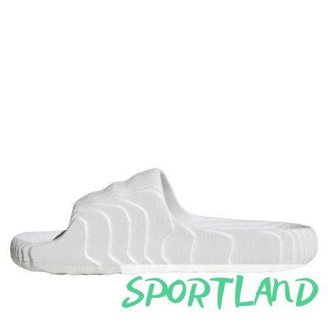 Klapki damskie/męskie adidas Adilette 22 Crystal White z wygodną profilowaną podeszwą białe (HQ4672) 43 1/3 Klapki damskie/męskie adidas Adilette 22 Crystal White z wygodną profilowaną podeszwą białe (HQ4672) 43 1/3