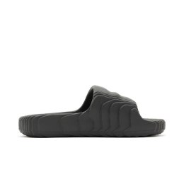 Klapki męskie adidas Adilette 22 Grey Five lifestylowe modne na lato czarne (HP6522) 43.0