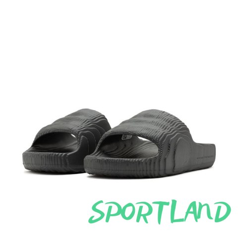 Klapki męskie adidas Adilette 22 Grey Five lifestylowe modne na lato czarne (HP6522) 43.0 Klapki męskie adidas Adilette 22 Grey Five lifestylowe modne na lato czarne (HP6522) 43.0