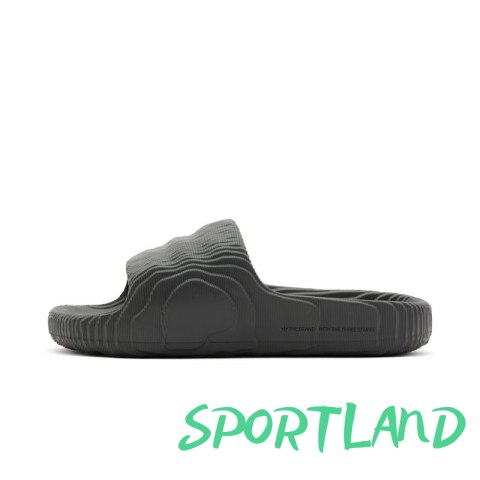 Klapki męskie adidas Adilette 22 Grey Five lifestylowe modne na lato czarne (HP6522) 47 1/3 Klapki męskie adidas Adilette 22 Grey Five lifestylowe modne na lato czarne (HP6522) 47 1/3