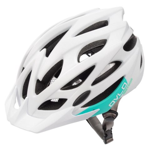 Kask rowerowy Meteor Ovlo L 17363 58-61 cm biały/miętowy uniw