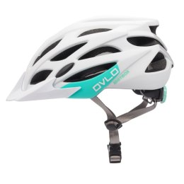 Kask rowerowy Meteor Ovlo L 17363 58-61 cm biały/miętowy uniw