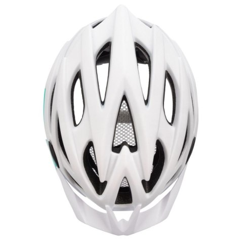 Kask rowerowy Meteor Ovlo L 17363 58-61 cm biały/miętowy uniw Kask rowerowy Meteor Ovlo L 17363 58-61 cm biały/miętowy uniw
