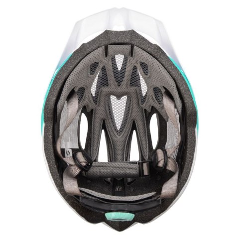 Kask rowerowy Meteor Ovlo L 17363 58-61 cm biały/miętowy uniw Kask rowerowy Meteor Ovlo L 17363 58-61 cm biały/miętowy uniw