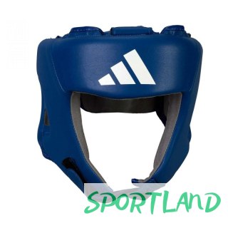Kask turniejowy adidas IBA ze skóry z kaktusa ADIIBAH1C-Niebieski l