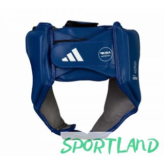 Kask turniejowy adidas IBA ze skóry z kaktusa ADIIBAH1C-Niebieski l
