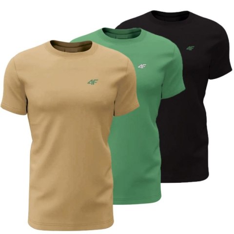 Koszulka 4F M3094 3pak M 4FWSS25TTSHM3094 92S 5XL Koszulka 4F M3094 3pak M 4FWSS25TTSHM3094 92S 5XL