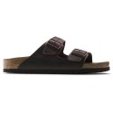 Klapki damskie Birkenstock Arizona Soft Footbed Oiled Leather Habana narrow wąskie (0452763) 38.0