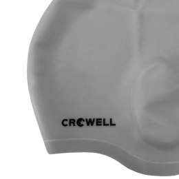 Czepek pływacki Crowell Ucho Bora srebrny kol.4 158cm