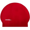 Czepek pływacki Crowell Ucho Bora srebrny kol.4 158cm