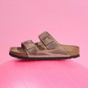 Klapki Birkenstock Arizona Soft Footbed Oiled Leather Tabacco Brown narrow wąskie damskie/męskie (0552813) 40.0