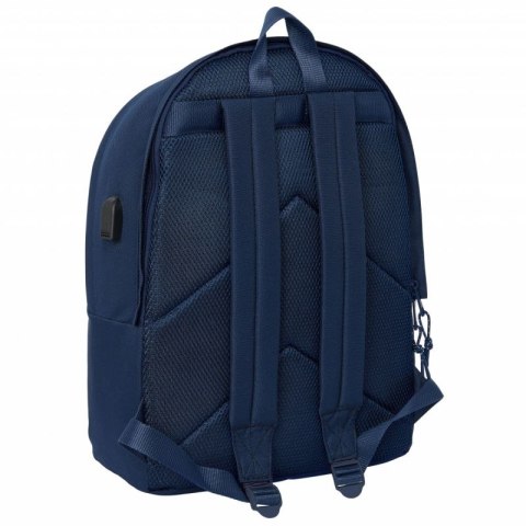 Plecak Real Madryt sportowy z miejscem na laptopa 642469820 granatowy Plecak Real Madryt sportowy z miejscem na laptopa 642469820 granatowy