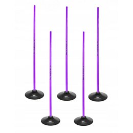 Laski Yakima tor przeszkód slalomowy 100cm 100869 fioletowy N/A