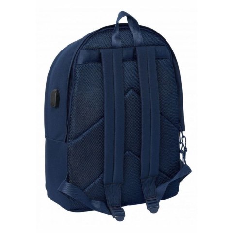 Plecak Real Madryt sportowy z miejscem na laptopa 642469820 granatowy Plecak Real Madryt sportowy z miejscem na laptopa 642469820 granatowy