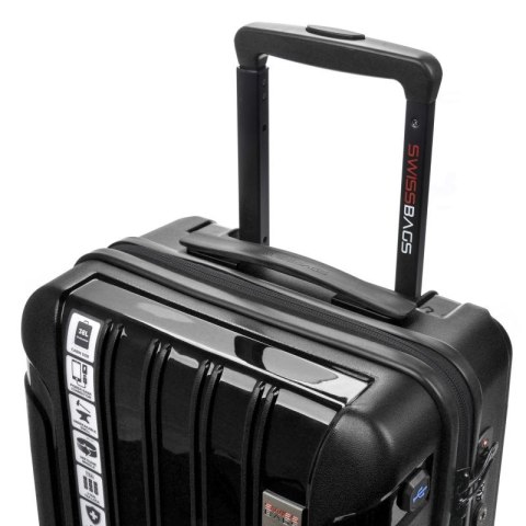 Walizka Kabinowa SwissBags Tourist 76442 uniw Walizka Kabinowa SwissBags Tourist 76442 uniw