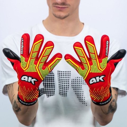 Rękawice bramkarskie 4keepers Neo Elegant Neo Lava NC Jr S982843 6 Rękawice bramkarskie 4keepers Neo Elegant Neo Lava NC Jr S982843 6