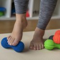 Wałek do masażu i rehabilitacji Tullo duoball 15,5 cm czerwony 446 N/A