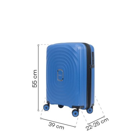 Walizka kabinowa SwissBags Echo 55 cm 17785 morski uniw Walizka kabinowa SwissBags Echo 55 cm 17785 morski uniw