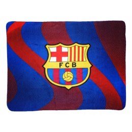 Koc FC Barcelona Fleece Plaid Blaugrana 120x150 cm 119940 wielokolorowy