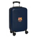 Walizka FC Barcelona kabinowa podręczna na kółkach 612429851 granatowy