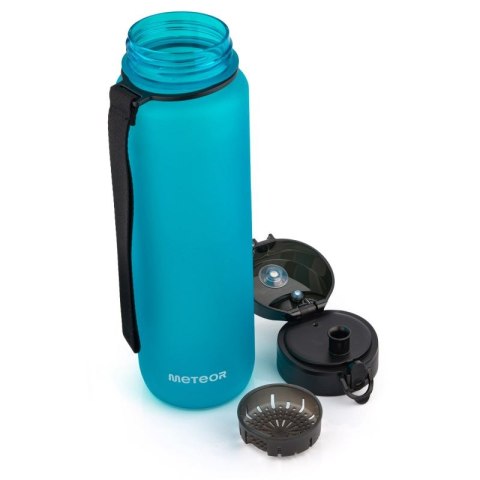Bidon Meteor 1000 ml 17663 turkusowy uniw Bidon Meteor 1000 ml 17663 turkusowy uniw