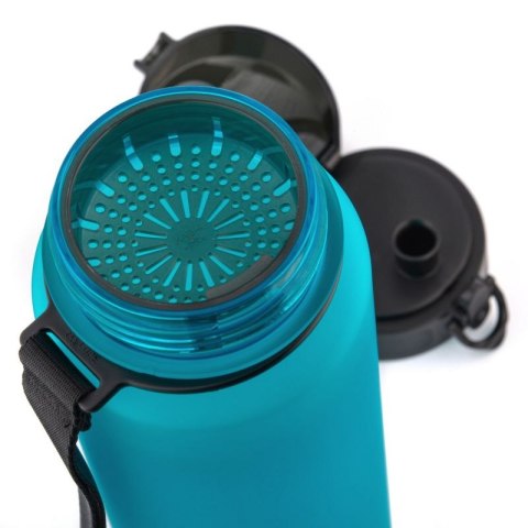 Bidon Meteor 1000 ml 17663 turkusowy uniw Bidon Meteor 1000 ml 17663 turkusowy uniw