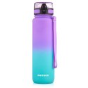 Bidon Meteor 1000 ml 17664 fioletowy/błękitny uniw