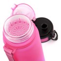 Bidon Meteor 500 ml 17659 różowy/fioletowy uniw