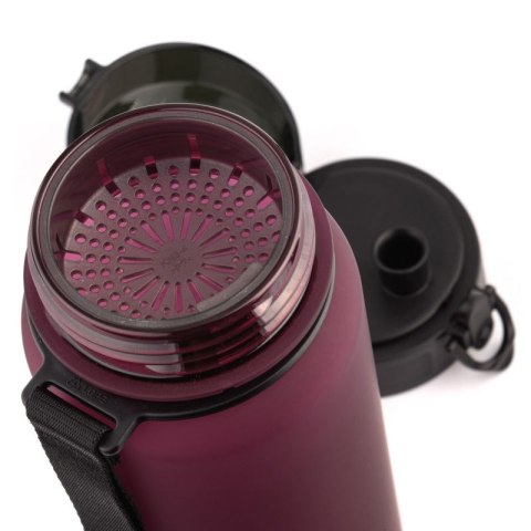Bidon Meteor 650 ml 17660 bordowy uniw Bidon Meteor 650 ml 17660 bordowy uniw