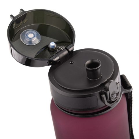 Bidon Meteor 650 ml 17660 bordowy uniw Bidon Meteor 650 ml 17660 bordowy uniw