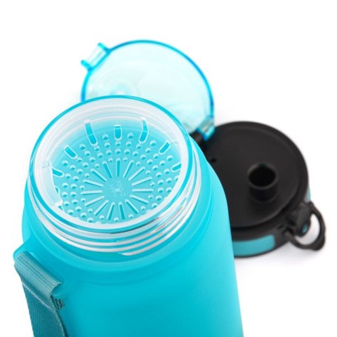 Bidon Meteor 800 ml 17661 zielony/błękitny uniw Bidon Meteor 800 ml 17661 zielony/błękitny uniw