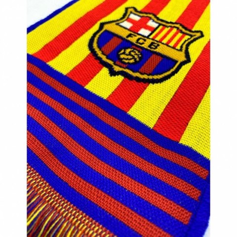 Szalik kibica FC Barcelona bufanda telar scarf 5004BUT24 wielokolorowy Szalik kibica FC Barcelona bufanda telar scarf 5004BUT24 wielokolorowy