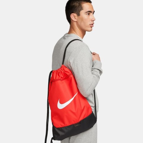 Worek na buty Nike Brasilia 9,5 DM3978-657 czerwony Worek na buty Nike Brasilia 9,5 DM3978-657 czerwony