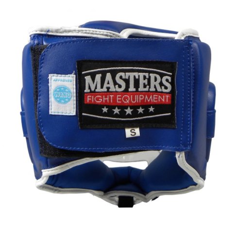 Kask bokserski Masters z maską KSSPU-M (WAKO APPROVED) 02119891-M02 niebieski+M Kask bokserski Masters z maską KSSPU-M (WAKO APPROVED) 02119891-M02 niebieski+M