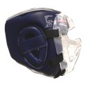 Kask bokserski Masters z maską KSSPU-M (WAKO APPROVED) 02119891-M02 niebieski+M