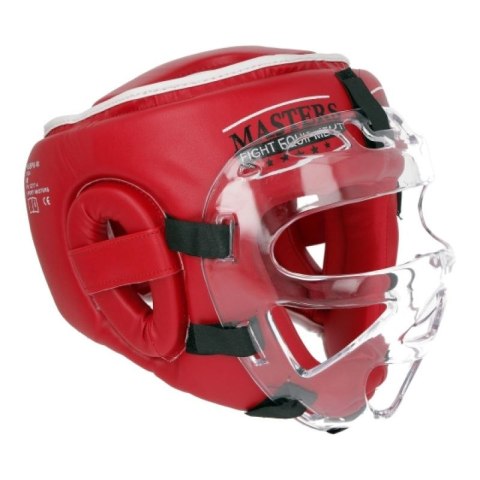 Kask bokserski Masters z maską KSSPU-M (WAKO APPROVED) 02119891-M02 niebieski+M Kask bokserski Masters z maską KSSPU-M (WAKO APPROVED) 02119891-M02 niebieski+M