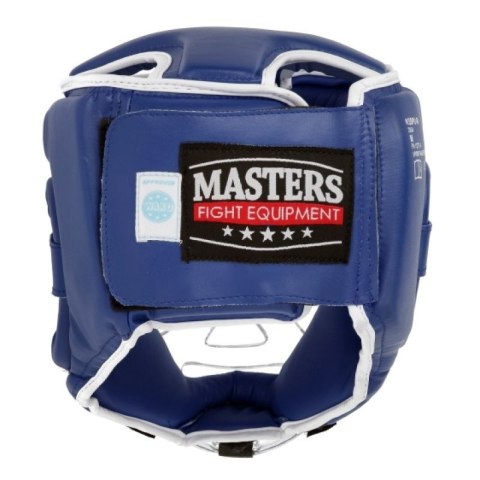 Kask bokserski Masters z maską KSSPU-M (WAKO APPROVED) 02119891-M02 niebieski+M Kask bokserski Masters z maską KSSPU-M (WAKO APPROVED) 02119891-M02 niebieski+M