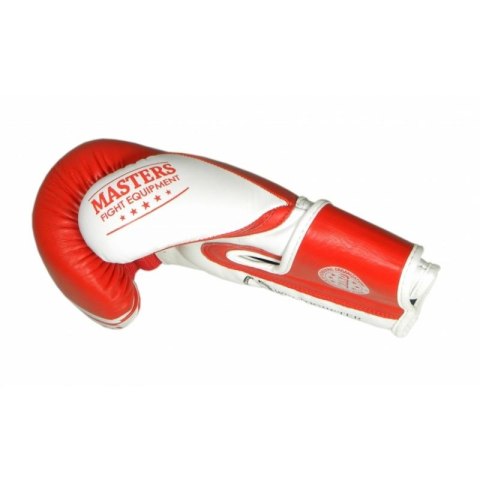 Rękawice bokserskie Masters Rbt-PZKB-W 011101-02W niebieski Rękawice bokserskie Masters Rbt-PZKB-W 011101-02W niebieski