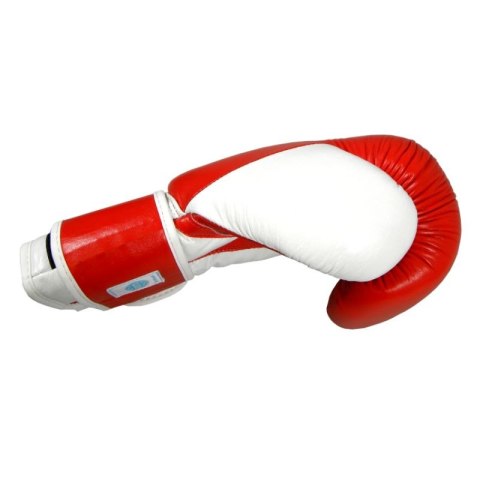 Rękawice bokserskie skórzane MASTERS RBT-TRW 01210-02 czerwony Rękawice bokserskie skórzane MASTERS RBT-TRW 01210-02 czerwony