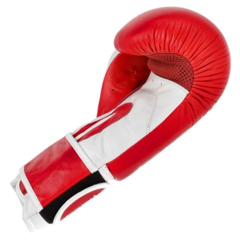 Rękawice bokserskie skórzane MASTERS RBT-TRW 01210-02 czerwony Rękawice bokserskie skórzane MASTERS RBT-TRW 01210-02 czerwony