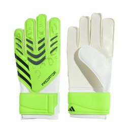 Rękawice bramkarskie adidas Predator Training limonkowe Jr JN5362 4,5