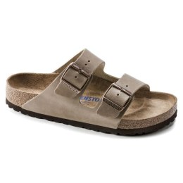 Klapki Birkenstock Arizona Soft Footbed Oiled Leather Tabacco Brown narrow wąskie damskie/męskie (0552813) 37.0