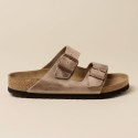 Klapki Birkenstock Arizona Soft Footbed Oiled Leather Tabacco Brown narrow wąskie damskie/męskie (0552813) 37.0